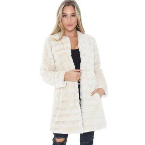 BB Dakota "Anything For You" Faux Fur Coat